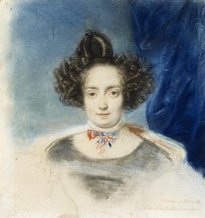 Portrait of Mme. de Therville by Paul Delaroche